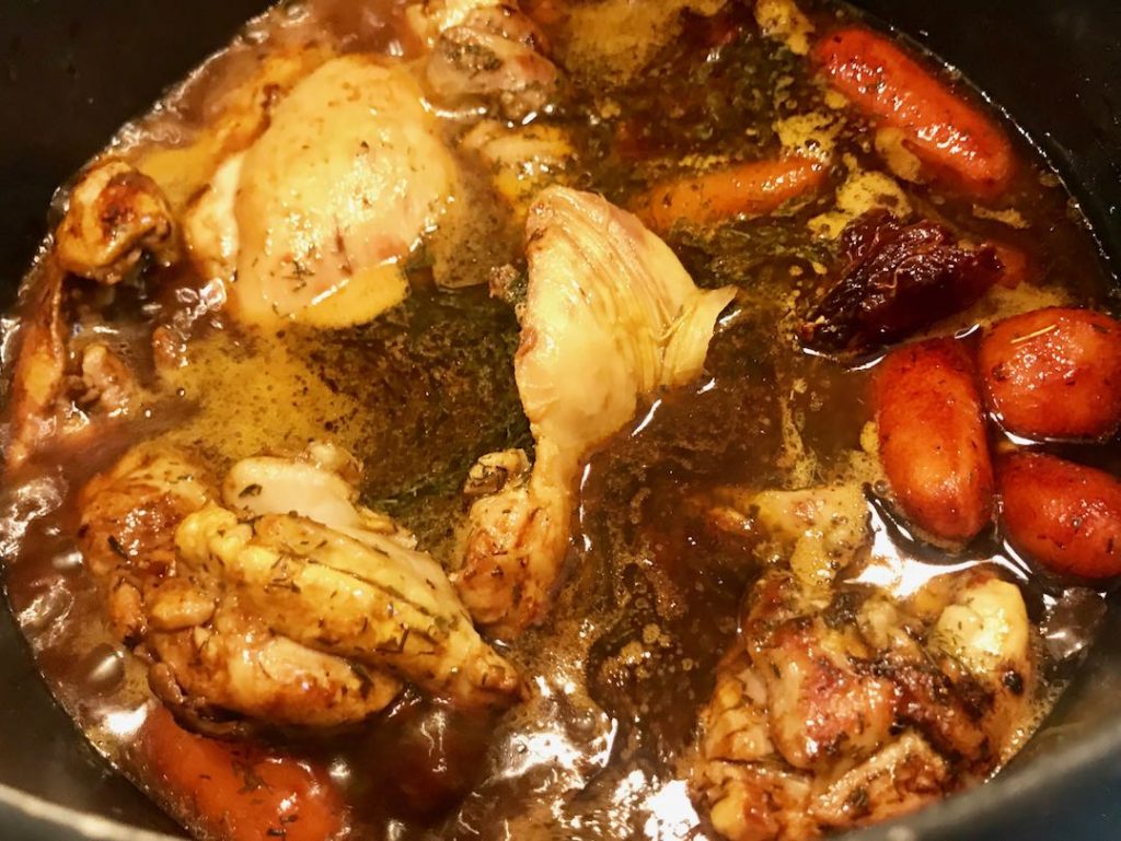 Chicken Marmite with Turmeric