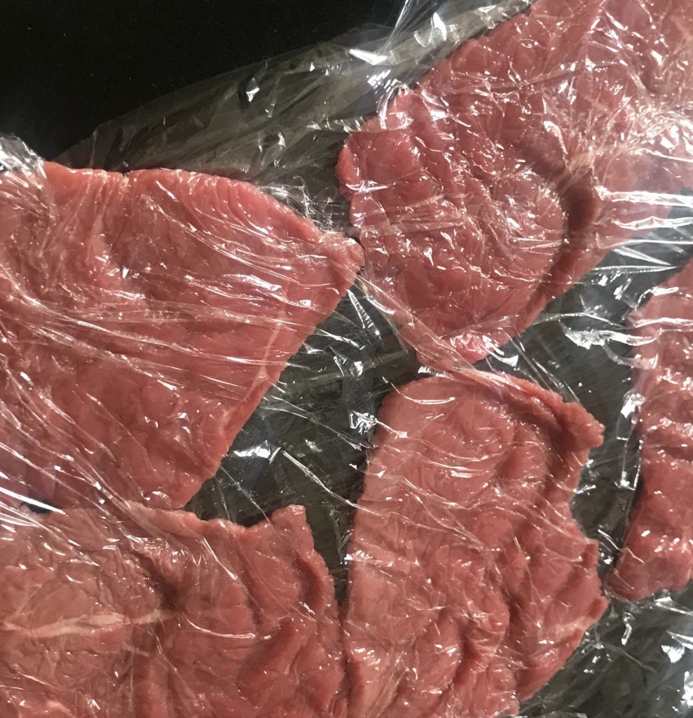 veal milanese 1-minute steak