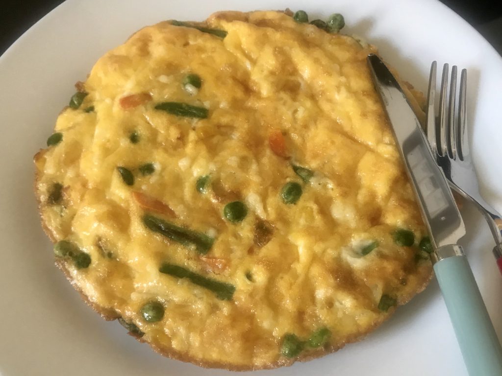vegetable omelet, Easy Vegetable Omelet