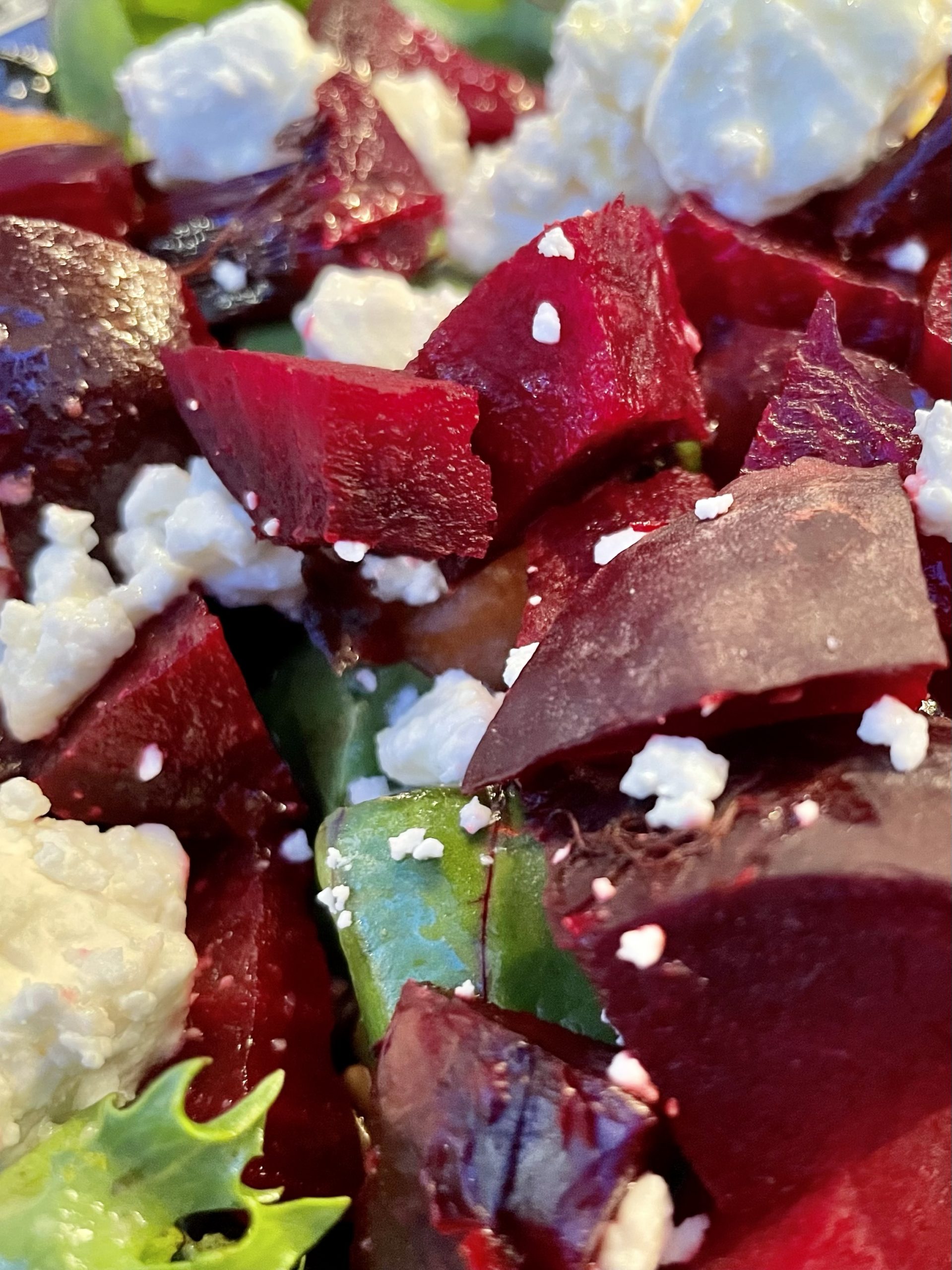 Beetroot and Goat Cheese Salad