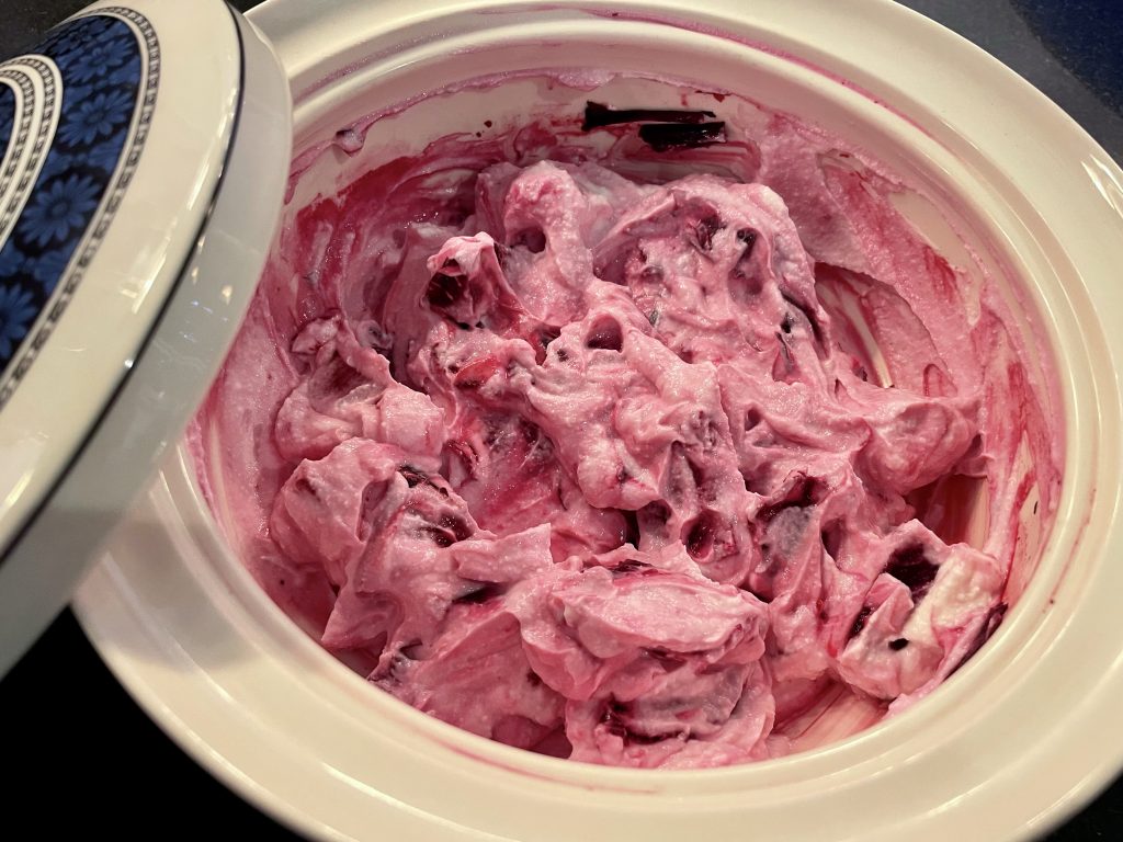 Beets and Yogurt Appetizer