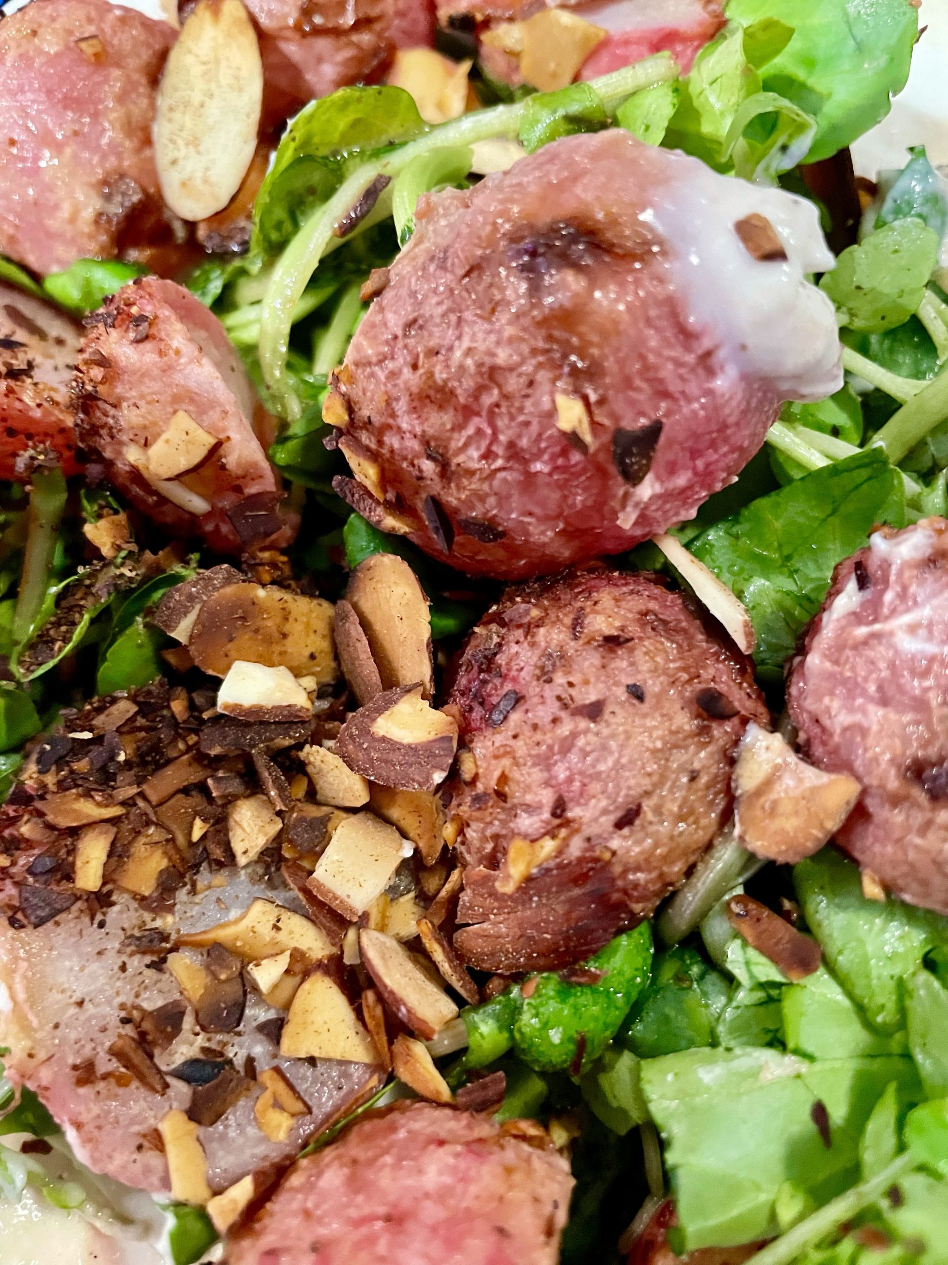 Honey Mustard Radish Salad