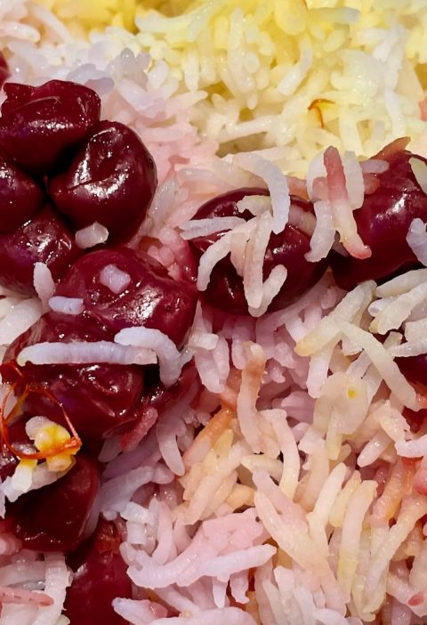 Albaloo Polo Persian Sour Cherry Rice